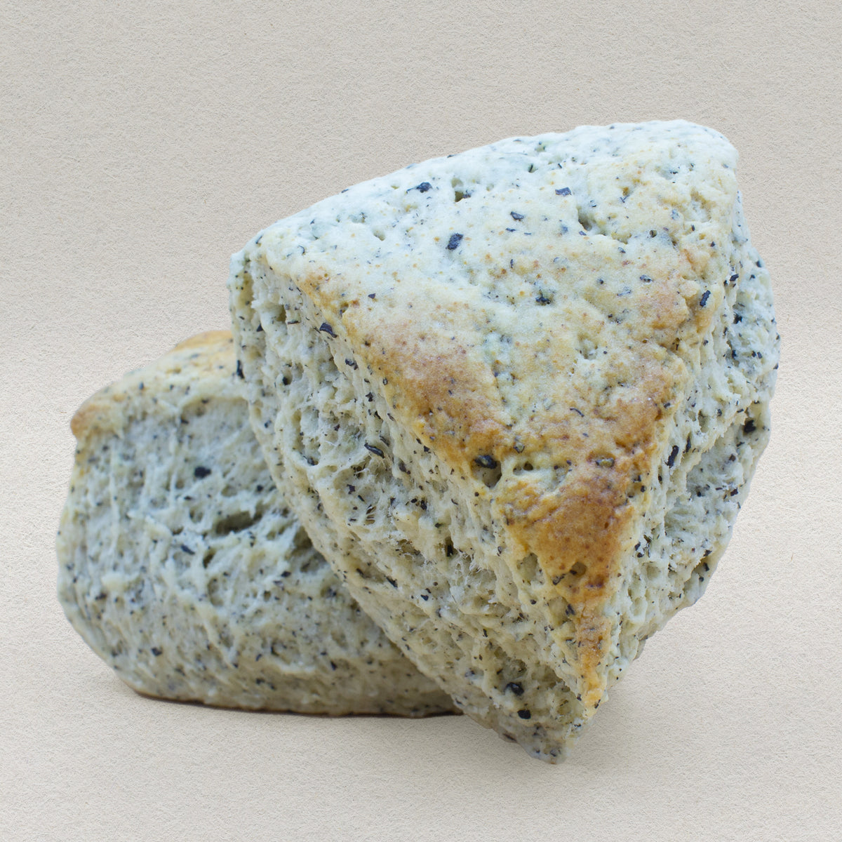 Two traditional English scones infused with real Earl Grey tea.